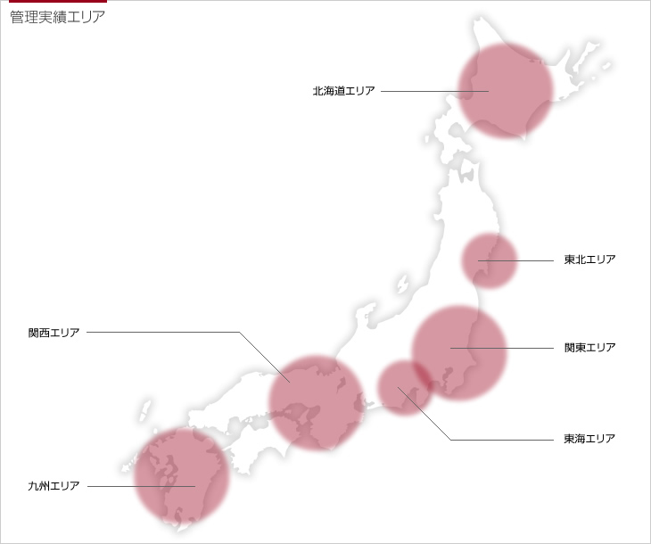 管理実績エリア